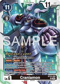 Craniamon (BT23-058 R) [Hackers' Slumber Release Event Cards]