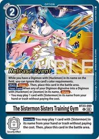 The Sistermon Sisters Training Gym (BT23-099 U) [Hackers' Slumber Release Event Cards]