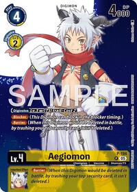 Aegiomon (Digimon Story: Time Stranger Promo Pack) (P-194 P) [Digimon Promotion Cards]