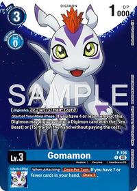 Gomamon (Digimon Story: Time Stranger Promo Pack) (P - 196) [Digimon Promotion Cards]