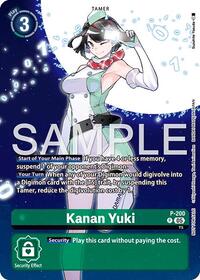 Kanan Yuki (Digimon Story: Time Stranger Promo Pack) (P - 200) [Digimon Promotion Cards]