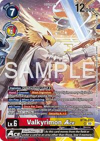 Valkyrimon ACE (Participation) (BT16-013 SR) [Hackers' Slumber Release Event Cards]
