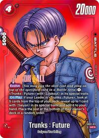 Trunks : Future - SB02-011 (Limited Pack MANGA Version 02) (SB02-011) [Tournament and Championship Promos]