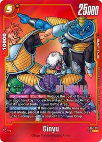 Ginyu - SB02-049 (Limited Pack MANGA Version 02) (SB02-049) [Tournament and Championship Promos]
