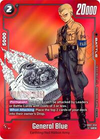 General Blue - SB02-059 (Limited Pack MANGA Version 02) (SB02-059) [Tournament and Championship Promos]