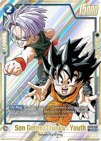 Son Goten/Trunks : Youth (Alternate Art) (SB02-025) [Manga Booster 02]