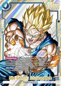 Son Gohan : Adolescence (Alternate Art) (SB02-026) [Manga Booster 02]