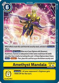 Amethyst Mandala (ST22-10 SR) [Starter Deck 22: Amethyst Mandala Advanced Deck Set]