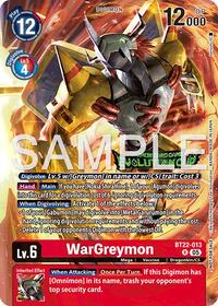 WarGreymon (Evolution Cup 2025 Vol. 3 Top 4) (BT22-013 R) [Cyber Eden]