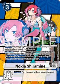 Nokia Shiramine (Evolution Cup 2025 Vol. 3 Winner) (BT5-092 R) [Battle of Omni]