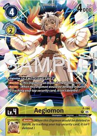 Aegiomon (Digimon Story: Time Stranger Collector's Edition) (P-194 P) [Digimon Promotion Cards]
