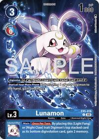 Lunamon (Digimon Story: Time Stranger Collector's Edition) (EX5-016 U) [Animal Colosseum]