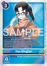 Yao Qinglan (Event Pack 8) (P-168 P) [Digimon Promotion Cards]
