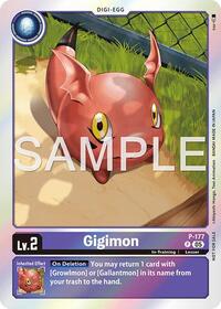 Gigimon (Event Pack 8) (P-177 P) [Digimon Promotion Cards]