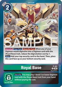 Royal Base (Event Pack 8) (P-181 P) [Digimon Promotion Cards]