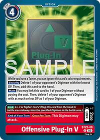 Offensive Plug-In V (ST22-08 U) [Starter Deck 22: Amethyst Mandala Advanced Deck Set]