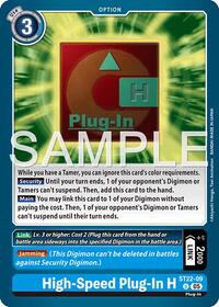 High-Speed Plug-In H (ST22-09) [Starter Deck 22: Amethyst Mandala Advanced Deck Set]