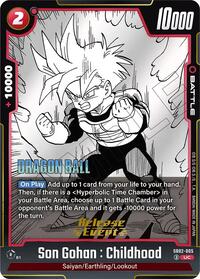 Son Gohan : Childhood - SB02-005 (SB02-005) [Manga Booster 02 Release Event Cards]