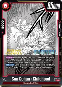 Son Gohan : Childhood - SB02-007 (SB02-007) [Manga Booster 02 Release Event Cards]