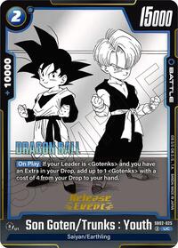Son Goten/Trunks : Youth (SB02-025) [Manga Booster 02 Release Event Cards]