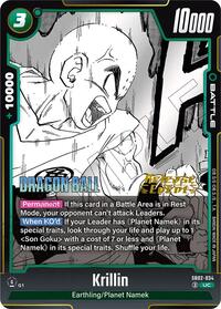Krillin - SB02-034 (SB02-034) [Manga Booster 02 Release Event Cards]