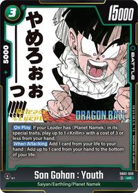 Son Gohan : Youth (SB02-039) [Manga Booster 02 Release Event Cards]