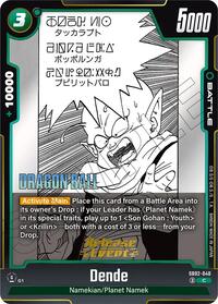 Dende (SB02-040) [Manga Booster 02 Release Event Cards]