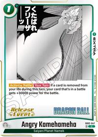 Angry Kamehameha (SB02-047) [Manga Booster 02 Release Event Cards]