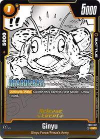 Ginyu - FB01-107 (FB01-107) [Manga Booster 02 Release Event Cards]