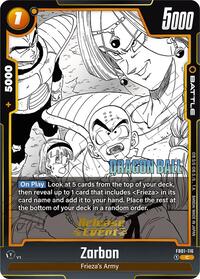 Zarbon - FB01-116 (FB01-116) [Manga Booster 02 Release Event Cards]