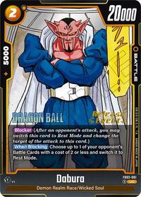 Dabura - FB03-081 (FB03-081) [Manga Booster 02 Release Event Cards]