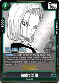 Android 18 (FB04-057) [Manga Booster 02 Release Event Cards]