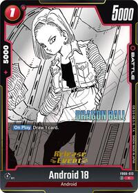 Android 18 - FB06-013 (FB06-013) [Manga Booster 02 Release Event Cards]