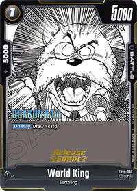 World King (FB06-096) [Manga Booster 02 Release Event Cards]