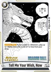 Tell Me Your Wish, Now (FB07-118) [Manga Booster 02 Release Event Cards]