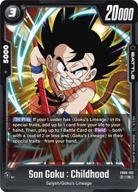 Son Goku : Childhood (FB08-103) [Saiyan's Pride]