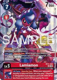 Lamiamon (Championship 25-26 Season 2 Tamers Pack) (BT21-025 R) [World Convergence]