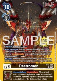 Destromon (Championship 25-26 Season 2 Tamers Pack) (BT21-060 U) [World Convergence]