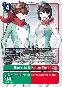 Dan Yuki & Kanan Yuki (BT24-085) [Time Stranger]