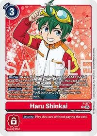 Haru Shinkai (Official Store Tournament 2026 Vol. 1) (P-217 P) [Digimon Promotion Cards]