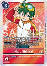 Haru Shinkai (Official Store Tournament 2026 Vol. 1 Winner) (P-217 P) [Digimon Promotion Cards]