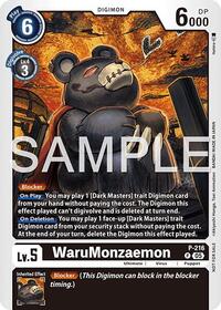 WaruMonzaemon (Official Store Tournament 2026 Vol. 1) (P-216 P) [Digimon Promotion Cards]