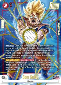 Son Goku - FB08-007 (Alternate Art) (FB08-007) [Saiyan's Pride]