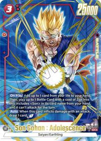 Son Gohan : Adolescence - FB08-012 (Alternate Art) (FB08-012) [Saiyan's Pride]