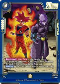 Hit (Alternate Art) (FB08-040) [Saiyan's Pride]