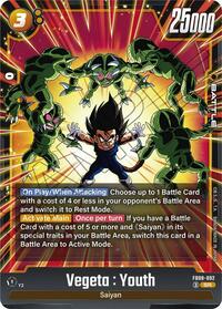 Vegeta : Youth (FB08-092) [Saiyan's Pride]