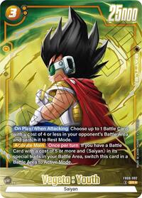 Vegeta : Youth (Alternate Art) (FB08-092) [Saiyan's Pride]