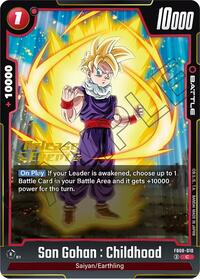 Son Gohan : Childhood - FB08-010 (FB08-010) [Saiyan's Pride Release Event Cards]