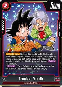Trunks : Youth - FB08-015 (FB08-015) [Saiyan's Pride Release Event Cards]