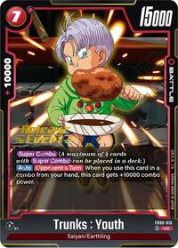 Trunks : Youth - FB08-016 (FB08-016) [Saiyan's Pride Release Event Cards]